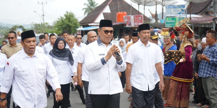 Bupati Solok Kunjungan Kerja ke Beberapa Nagari di Kecamatan Gunung Talang