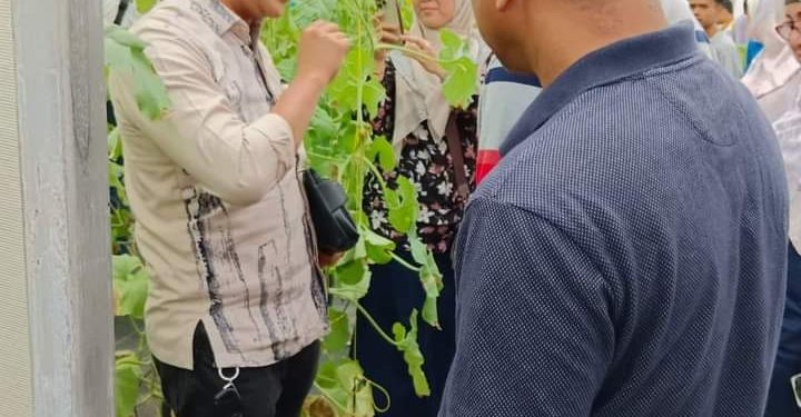 SMK Mambau Seremban Negeri Sembilan Malaysia Lakukan Kunjungan Wisata “Petik Tembikai Melon” ke Green Hosse SMKN 2 Batusangkar