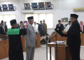 DPRD Tanah Datar Gelar Sidang PAW Dari Partai Golkar Syafaruddin Dt. Marajo Kepada Syamsul BahriOesoer