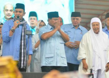 Gelar Sholawat Bersama di Banten, Habib Luthfi, Habib Abdul Rahman, Habib Shaleh dan Ketum Ndaru Aditya Yusma Sukses Hadirkan Prabowo