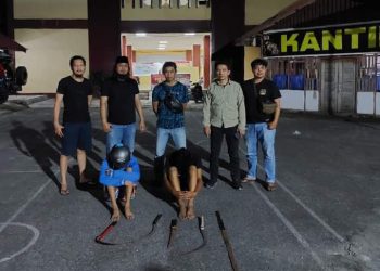 Tim Jatanras Polres Solok Kota Ungkap Kasus Tawuran yang Bacok Pelajar