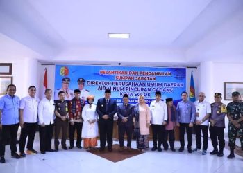 DIrektur Perumda Air Minum Pincuran Gadang Periode 2024-2029 Dilantik