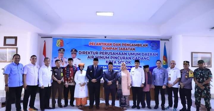 DIrektur Perumda Air Minum Pincuran Gadang Periode 2024-2029 Dilantik