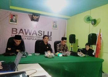Bawaslu Mentawai Laksanakan Rakor Pengelolaan Kehumasan, Peliputan dan Dokumentasi serta Informasi Publik Pada Pemilu Tahun 2024