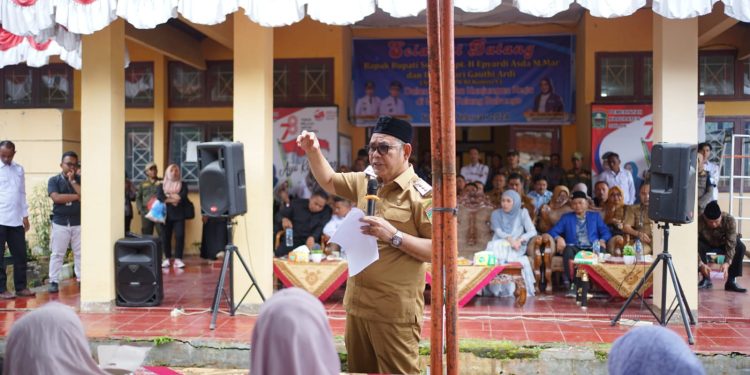 Kembali, Bupati Solok Kunjungi Dua Nagari di Kabupaten Solok