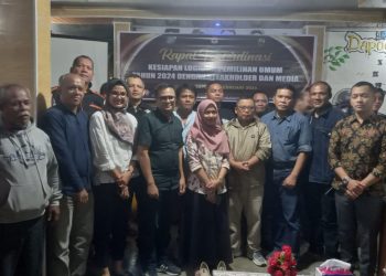 Rakor Dengan Stakeholder Dan Media, KPU Pasaman Jelaskan Pendistribusian Logistik Pemilu