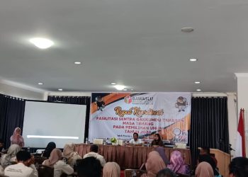 Bawaslu Kabupaten Solok gelar Rakor Fasilitasi Sentra Gakkumdu Tahapan Masa Tenang Pemilu 2024