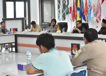 Pj Walikota Payakumbuh Ikuti Rakor yang Dilaksanakan KPU Setempat