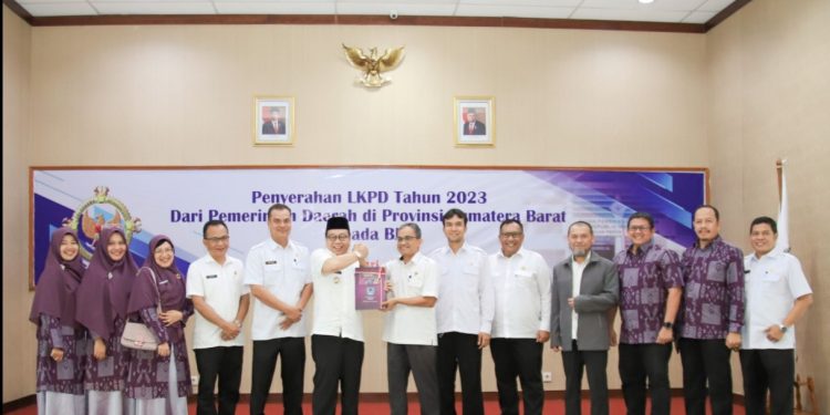 Pemko Payakumbuh Telah Serahkan LKPD Tahun 2023 kepada BPK-RI