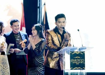 Fedri Ramadhan Sabet Pemenang MC Billinguals Terbaik Pria di Parindo Golden Award 2024