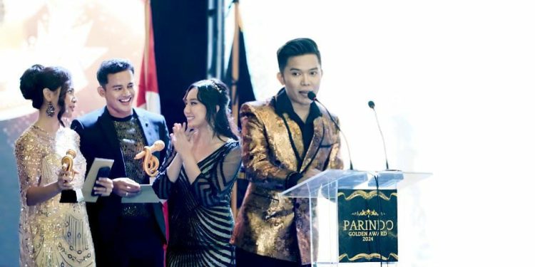 Fedri Ramadhan Sabet Pemenang MC Billinguals Terbaik Pria di Parindo Golden Award 2024