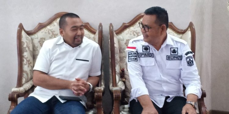 Bupati Solok Sambut Kedatangan Wakil Gubernur Sumatera Barat di Kab. Solok