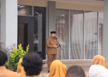 Pimpin Apel Gabungan, Wako Solok Sampaikan Hal Terkait Kinerja dan Dedikasi Seluruh ASN