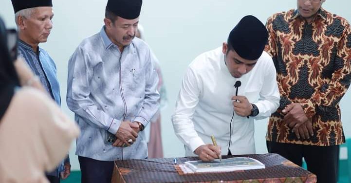 Wawako Solok Resmikan Mushalla Al-Baroqah Di Taruko Simpang Rumbio
