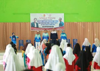 Wawako Solok Buka Pelatihan Senam Jantung Sehat bagi Guru dan Siswa Tingkat SD/MI Se-Kota Solok