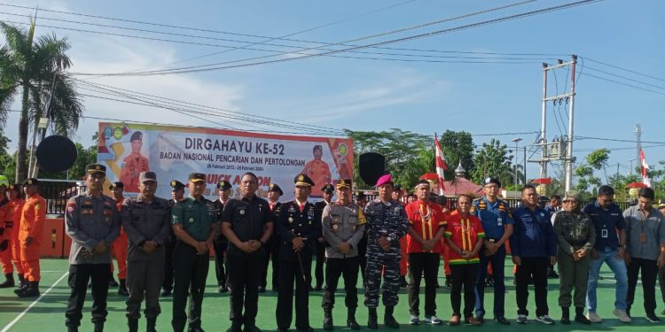 PJ Bupati Mentawai Hadiri Upacara HUT Basarnas Ke -52 di Mentawai