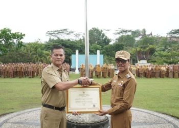 Apel Gabungan 3 Tahun Kepemimpinan, Bupati Safaruddin Ucapkan Terimakasih atas Dedikasi dan Komitmen Para Pegawai
