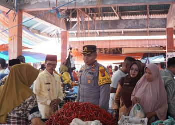 Bupati Safaruddin Bersama Forkopimda Tinjau Ketersediaan Pangan di Pasar Nagari Taram Menjelang Ramadhan