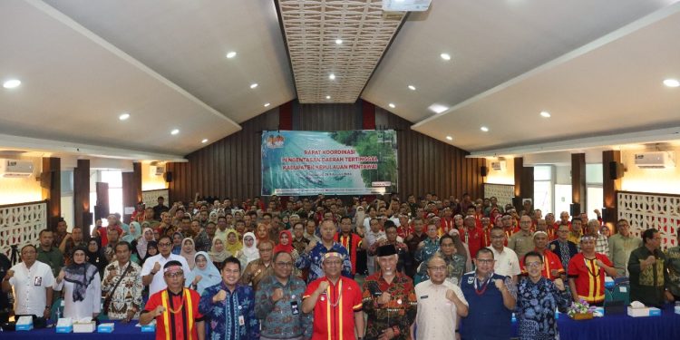 PJ Bupati Mentawai Hadiri Rakorsus Pengentasan Daerah Tertinggal
