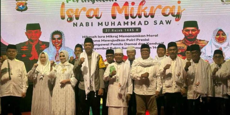 Sukses Kawal Pemilu Damai 2024, Polda Sulbar Gelar Tablig Akbar