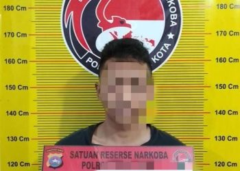Tim Satresnarkoba Polres Solok Kota Menangkap Pelaku Diduga Penyalahguna Narkotika Jenis Ganja