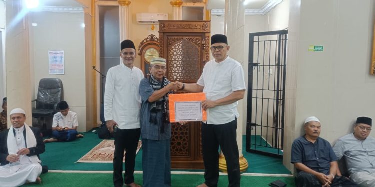 Tim XVI Safari Ramadhan Kota Solok Sambangi Mesjid Al-Ikhwan Simpang Rumbio