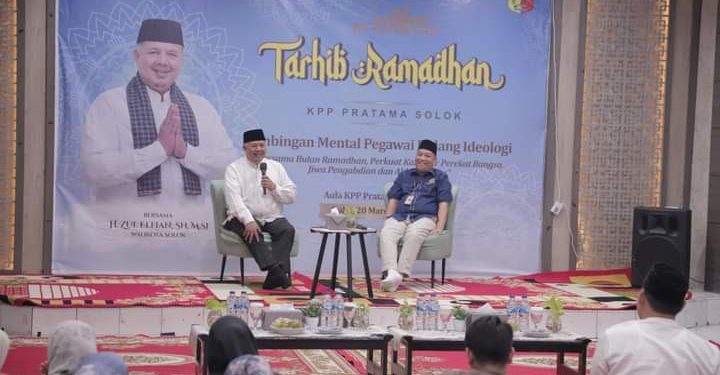 Walikota Solok Jadi Narasumber Bimbingan Mental Pegawai KPP Pratama Solok
