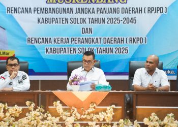Pemkab Solok Laksanakan Pembukaan Musrenbang Dalam Rangka RPJPD Tahun 2025-2045 dan RKPD Tahun 2025