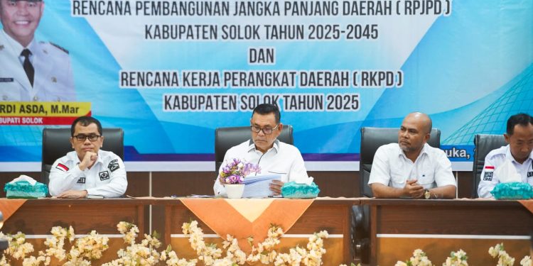 Pemkab Solok Laksanakan Pembukaan Musrenbang Dalam Rangka RPJPD Tahun 2025-2045 dan RKPD Tahun 2025