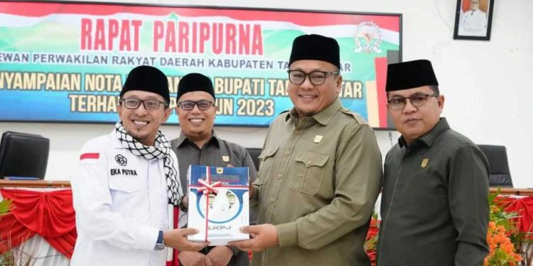 DPRD Tanah Datar Gelar Sidang Paripurna Penyampaian LKPJ Bupati Tahun 2023