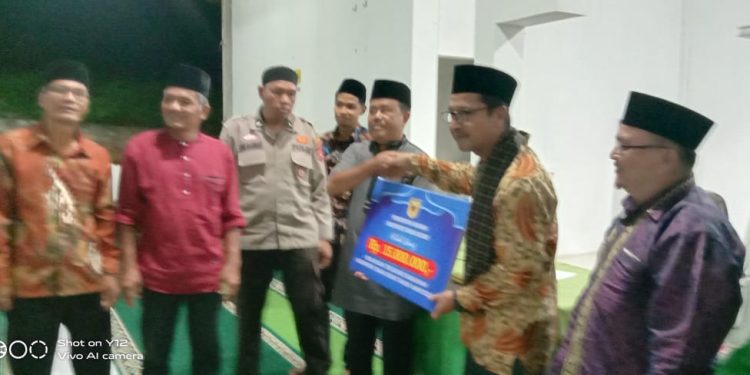 Tim XVII TSR Pemkab Tanah Datar Kunjungi Masjid Nurul Huda Nagari Taluak Kecamatan Lintau Buo