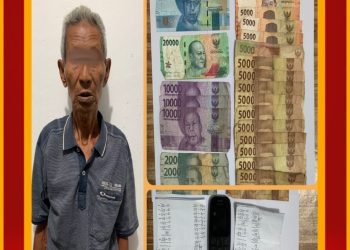 Terlibat Judi Jenis Togel, Lansia 75 Tahun Ditangkap Satreskrim Polres Tanah Datar