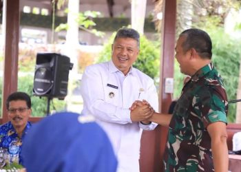 Wako Solok Sambut Kunjungan Dandrem 032 Wirabraja Rayen Obersyl