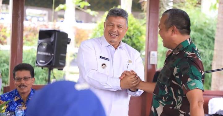 Wako Solok Sambut Kunjungan Dandrem 032 Wirabraja Rayen Obersyl