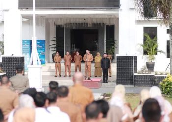 Pemko Solok Gelar Apel Gabungan Pasca Libur Hari Raya Idul Fitri