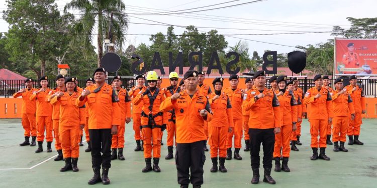 Kakansar Mentawai Menutup Secara Resmi Siaga SAR Khusus Lebaran Tahun 2024