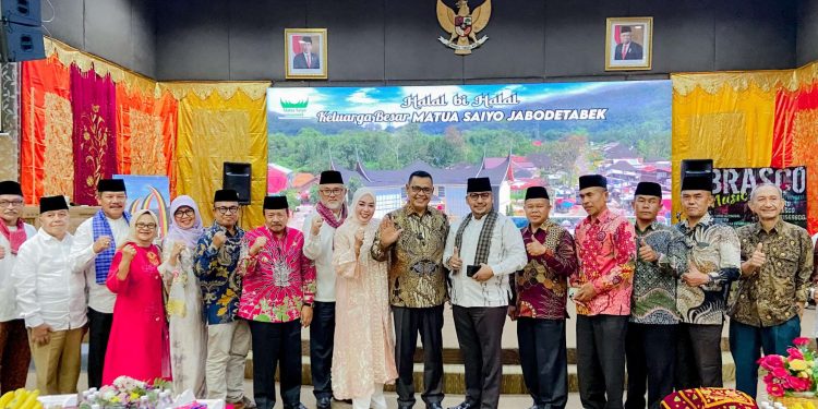 Diundang Khusus, Bupati Epyardi Hadiri Halal Bi Halal Perantau Matua, Agam se-Jabodetabek