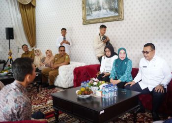 Bupati Solok Hadiri Verifikasi Lapangan Kampung Keluarga Berkualitas Tingkat Nasional Tahun 2024 di Nagari Jawi-Jawi