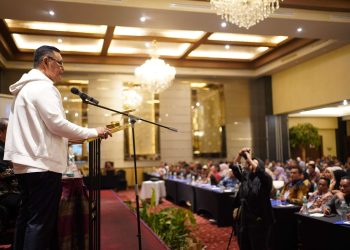 Bupati Solok Jadi Pemateri Pada Acara Pelatihan dan Bimtek Peningkatan Kapasitas Aparatur Pemerintahan Nagari Se-Kab. Pasaman Barat