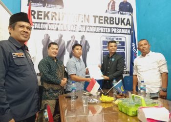 Siap Pimpin Pasaman, Ardinol Mendaftar ke DPD Partai Nasdem Kab. Pasaman