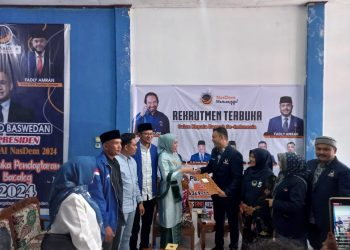 Mendaftar ke Partai Nasdem, Hj. Emiko Jadi Sejarah Bagi Perempuan di Kab. Solok
