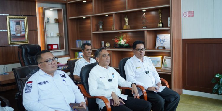 Sekda Medison Ikuti Rakor Pembahasan Tindak Lanjut Potensi Perolehan Tanah HPL Badan Bank Tanah di Kabupaten Solok