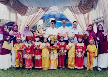 Dibuka Bupati, Kegiatan Tutup Tahun 2023/2024 PAUD se-Kecamatan Luak Berlangsung Semarak