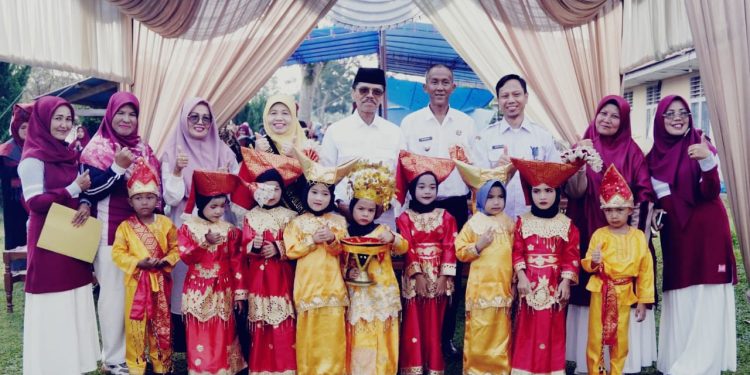 Dibuka Bupati, Kegiatan Tutup Tahun 2023/2024 PAUD se-Kecamatan Luak Berlangsung Semarak