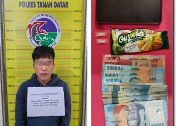 Satres Narkoba Polres Tanah Datar Mengamankan NPY Terduga Pelaku Penyalahgunaan Narkoba