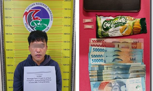 Satres Narkoba Polres Tanah Datar Mengamankan NPY Terduga Pelaku Penyalahgunaan Narkoba