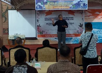 Pj Bupati Mentawai  Hadiri Pisah Sambut Kalaksa BPBD