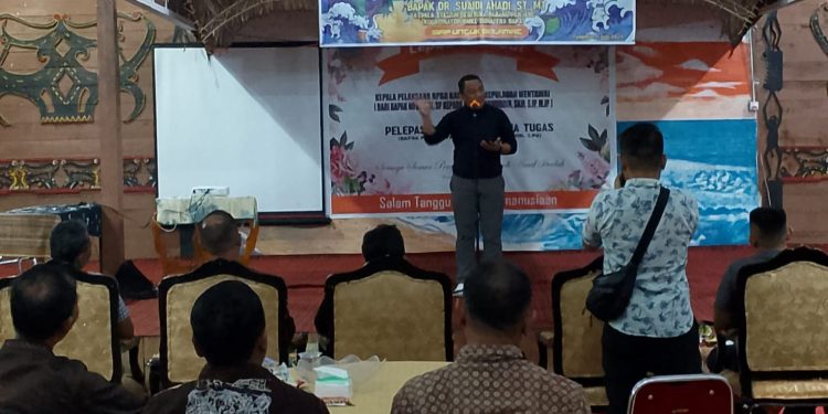 Pj Bupati Mentawai  Hadiri Pisah Sambut Kalaksa BPBD