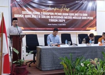 KPU Kota Solok Gandeng Awak Media Sukseskan Pilkada Walikota Dan Wakil Walikota Solok 2024