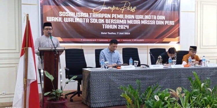 KPU Kota Solok Gandeng Awak Media Sukseskan Pilkada Walikota Dan Wakil Walikota Solok 2024